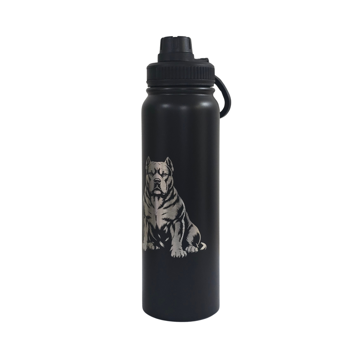 Stainless Steel Water Bottle - 750ml - American Bully