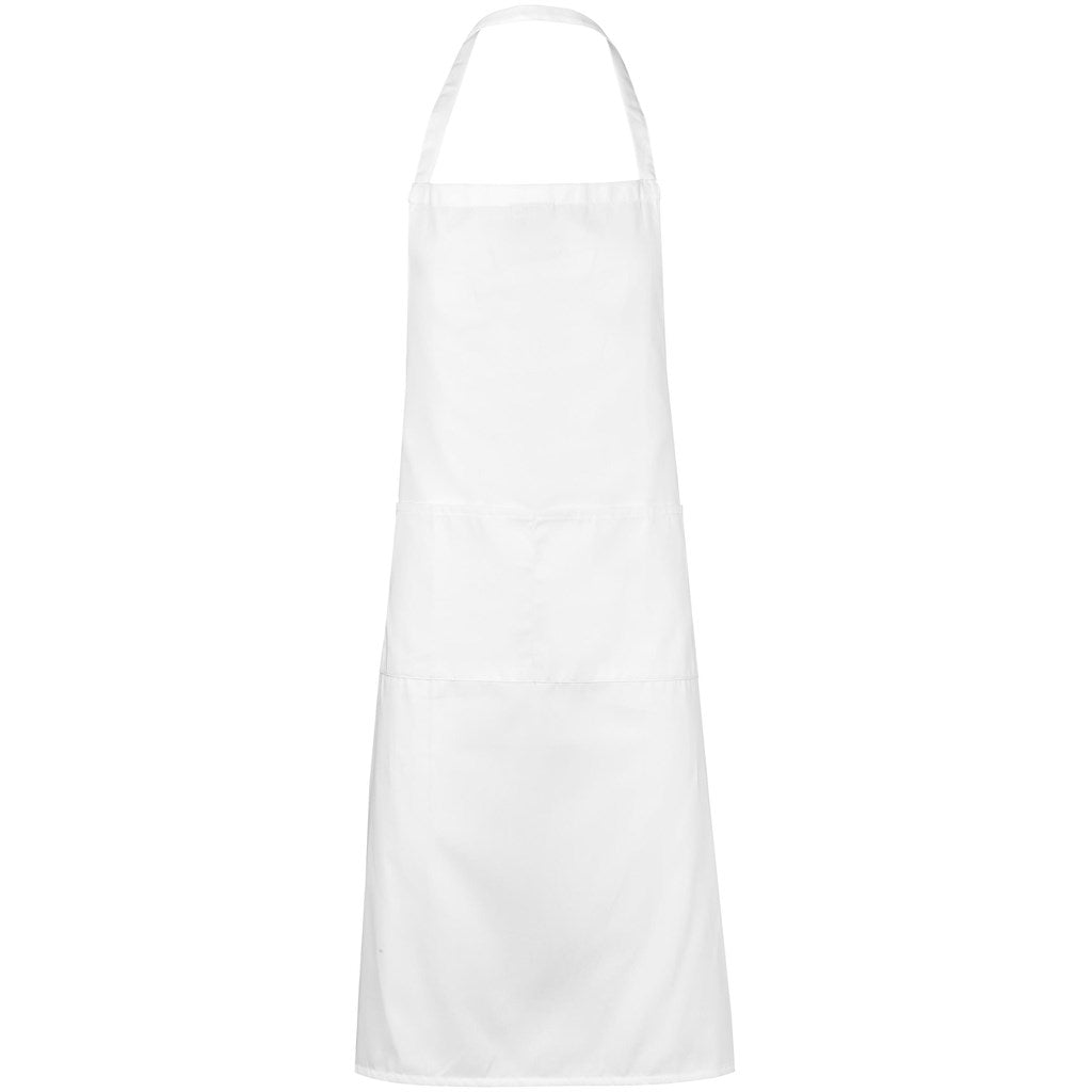 US Basic Unisex Slater Apron Solid White