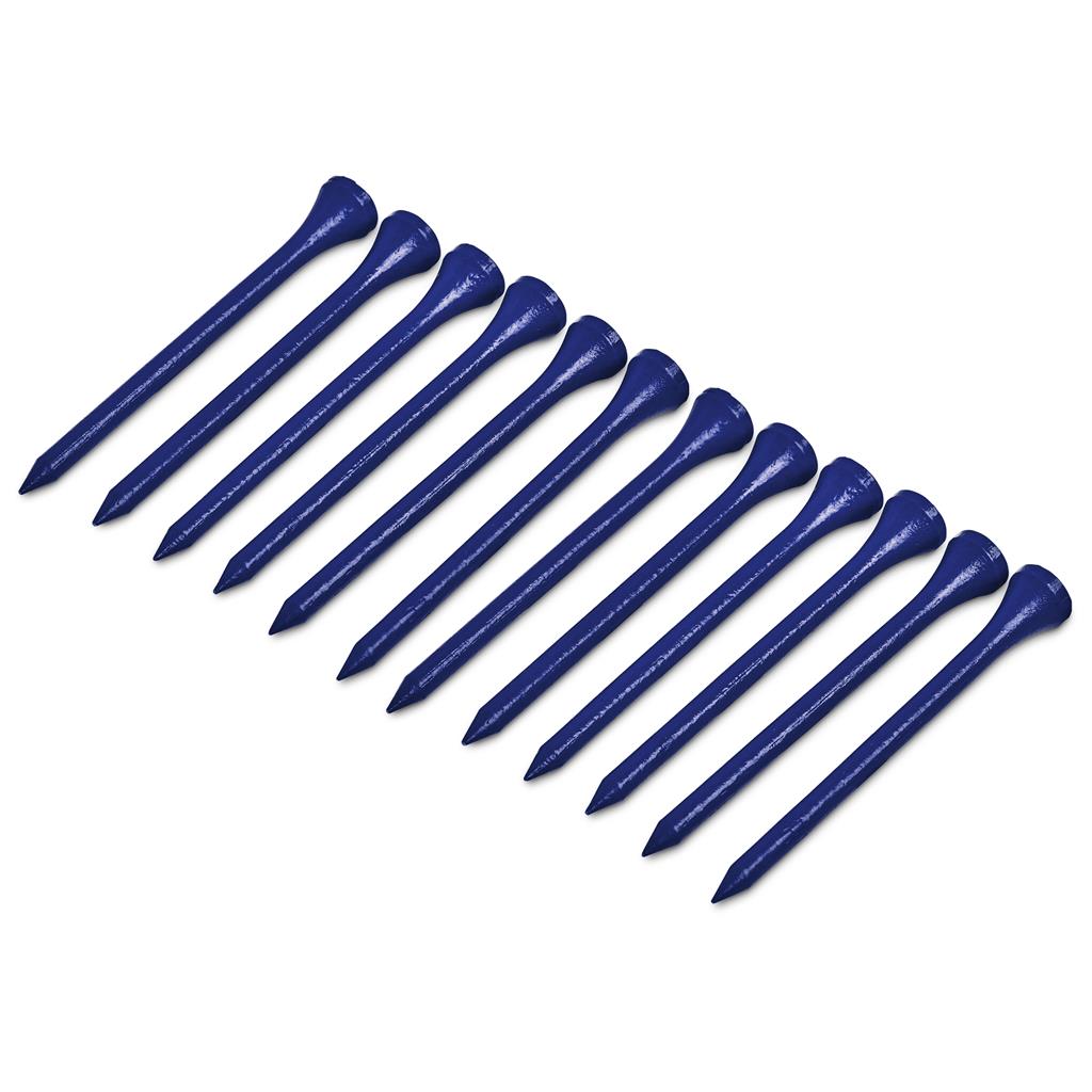 Altitude Swingstart Set of 12 Golf Tees Navy