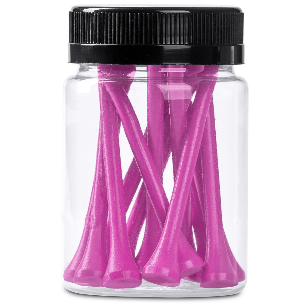 Altitude Swingstart Set of 12 Golf Tees Pink