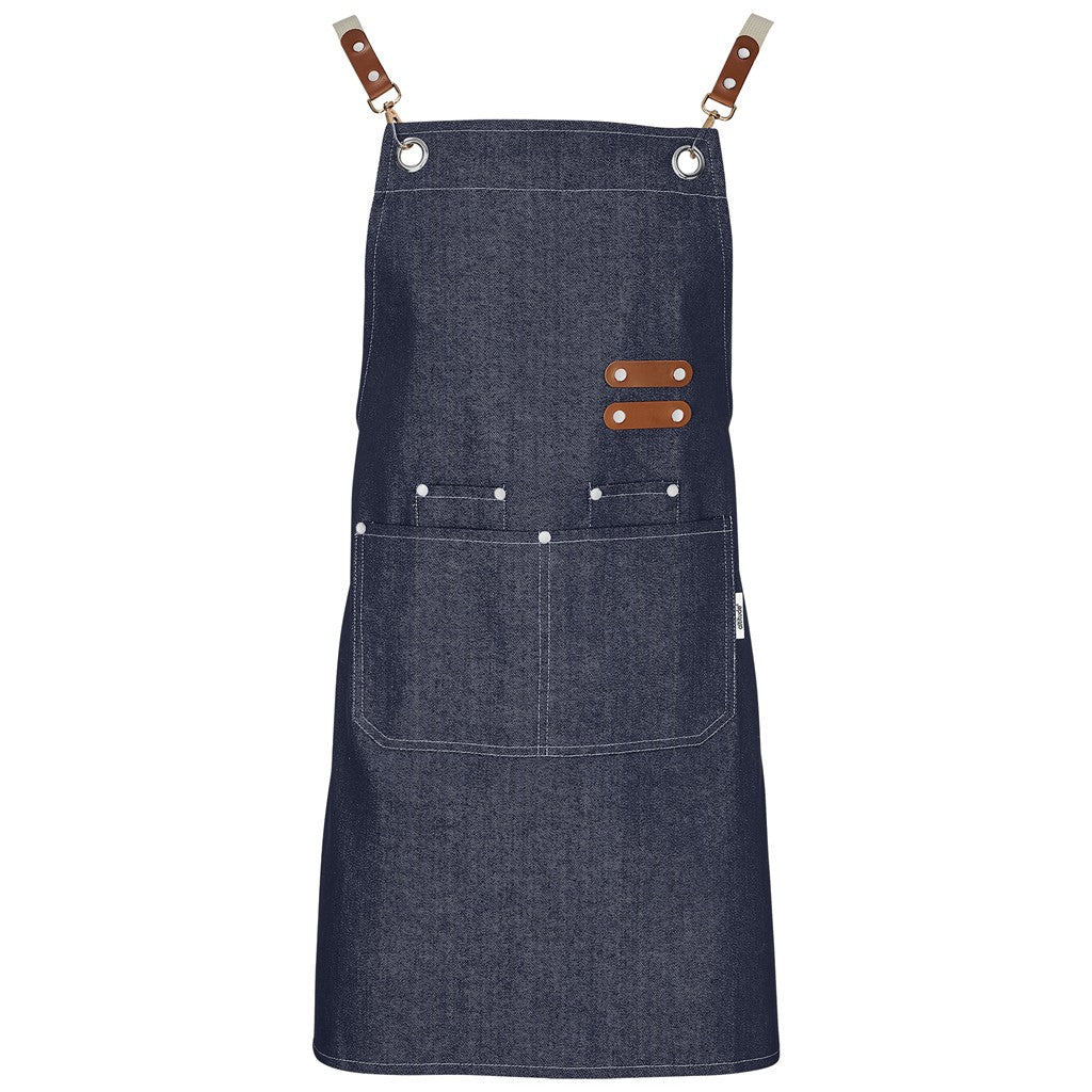 Altitude Oliver Bib Apron Blue