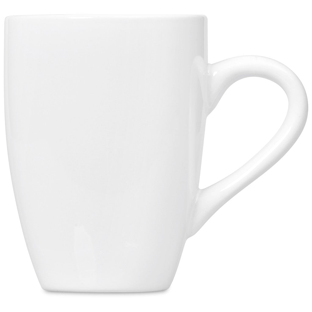 Altitude Seattle Ceramic Coffee Mug - 325ml - Solid White