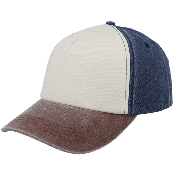 5 Panel Vintage Washed Cap