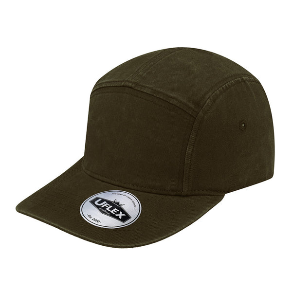 Uflex 5 Panel Washed Cotton Cap