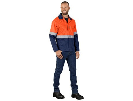 Traffic Premium Two-Tone Hi-Viz Reflective Jacket