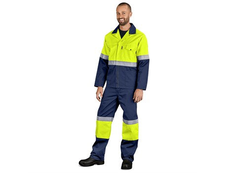 Traffic Premium Two-Tone Hi-Viz Reflective Jacket