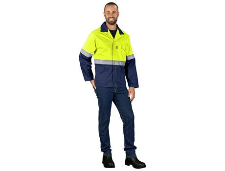 Traffic Premium Two-Tone Hi-Viz Reflective Jacket