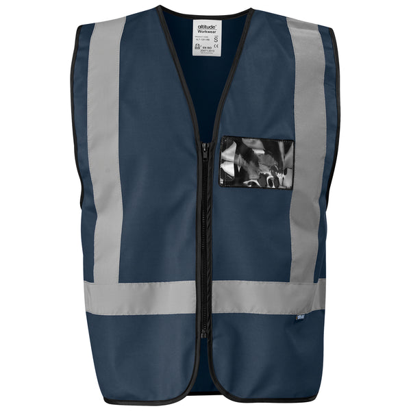 Direction En4 Hi-Viz Reflective Full Zip Vest