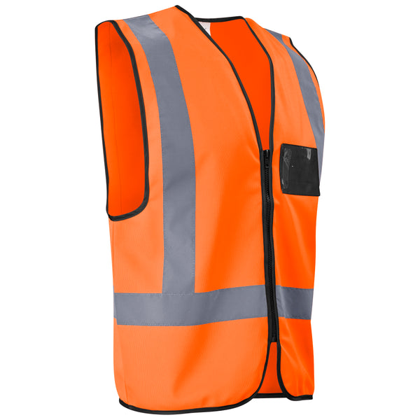 Direction En4 Hi-Viz Reflective Full Zip Vest