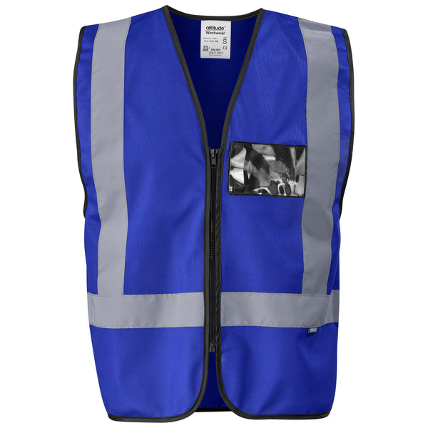 Direction En4 Hi-Viz Reflective Full Zip Vest