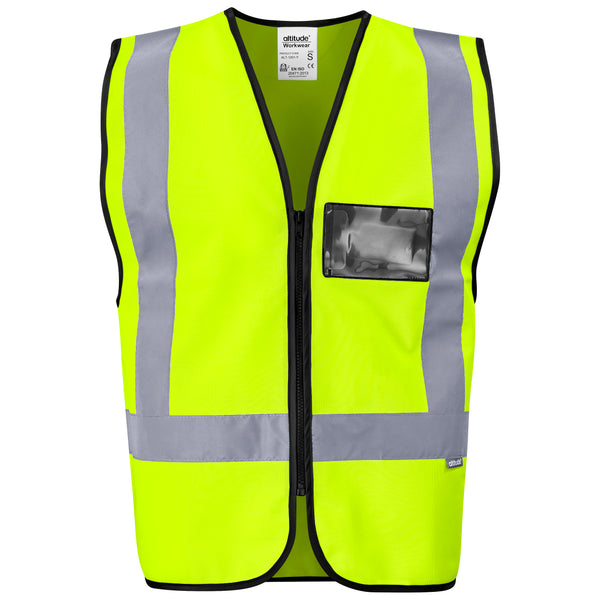 Direction En4 Hi-Viz Reflective Full Zip Vest