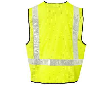Airport Hi-Viz Reflective Full Zip Vest