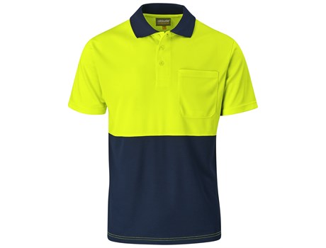 Inspector Two-Tone Hi-Viz Golf Shirt