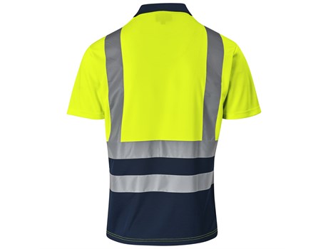 Surveyor Two-Tone Hi-Viz Reflective Golf Shirt
