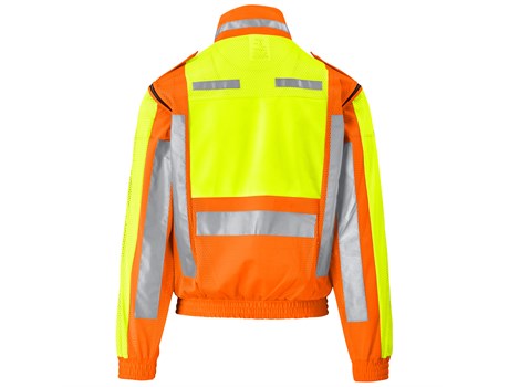 Metro Two-Tone Hi-Viz Reflective Zip-Off Jacket
