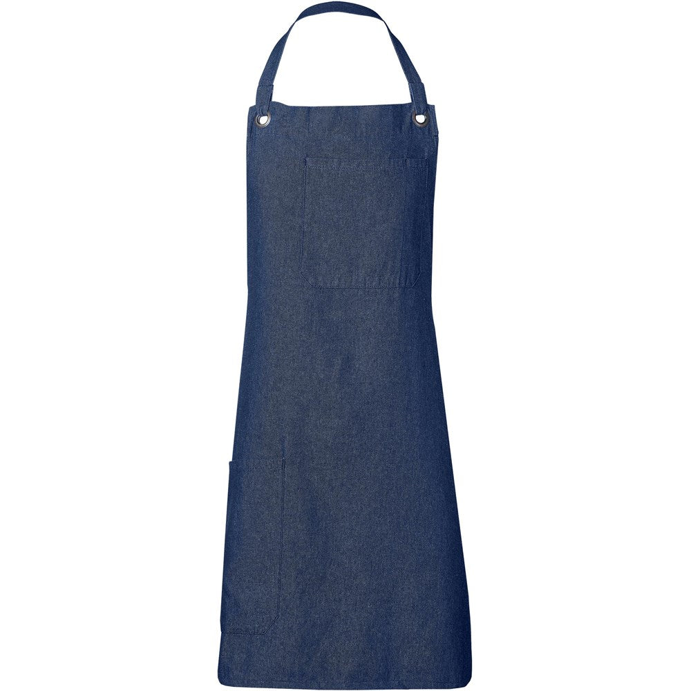 Altitude Crew Bib Denim Apron Dark Blue