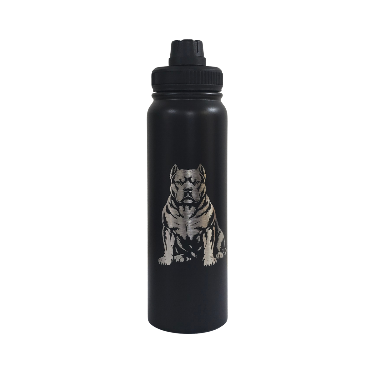 Stainless Steel Water Bottle - 750ml - American Bully
