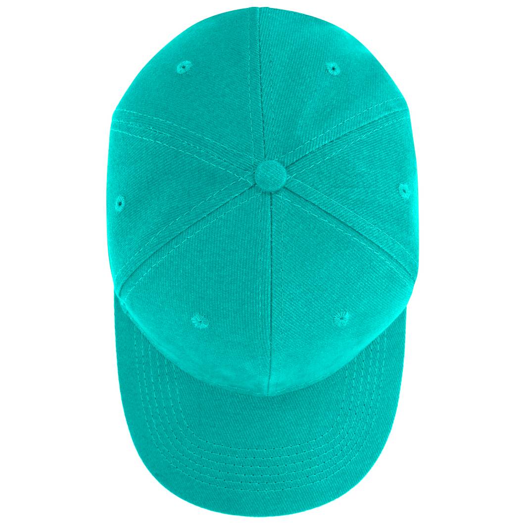 6 Panel Brushed Cotton Cap