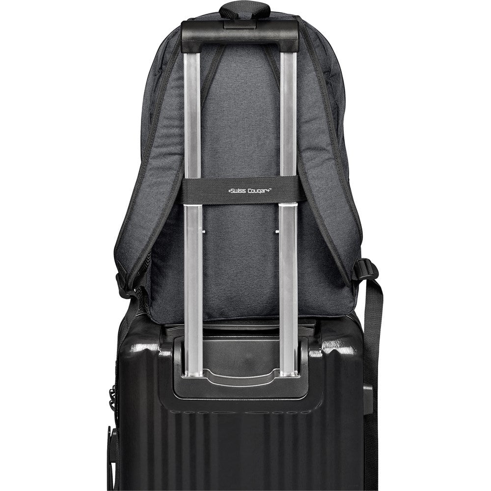 Swiss Cougar Stockholm Laptop Backpack detail