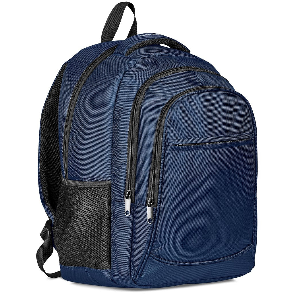 Swiss Cougar Boston Laptop Backpack in Navy
