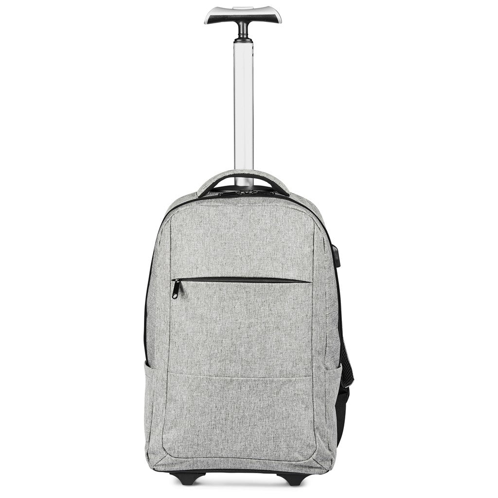 Swiss Cougar San Marino Laptop Trolley Backpack in Grey