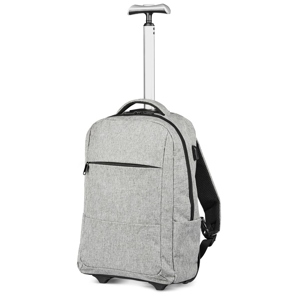 Swiss Cougar San Marino Laptop Trolley Backpack in Grey