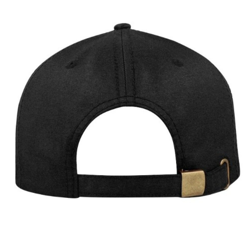 Washed Oil Skin 6P Cap