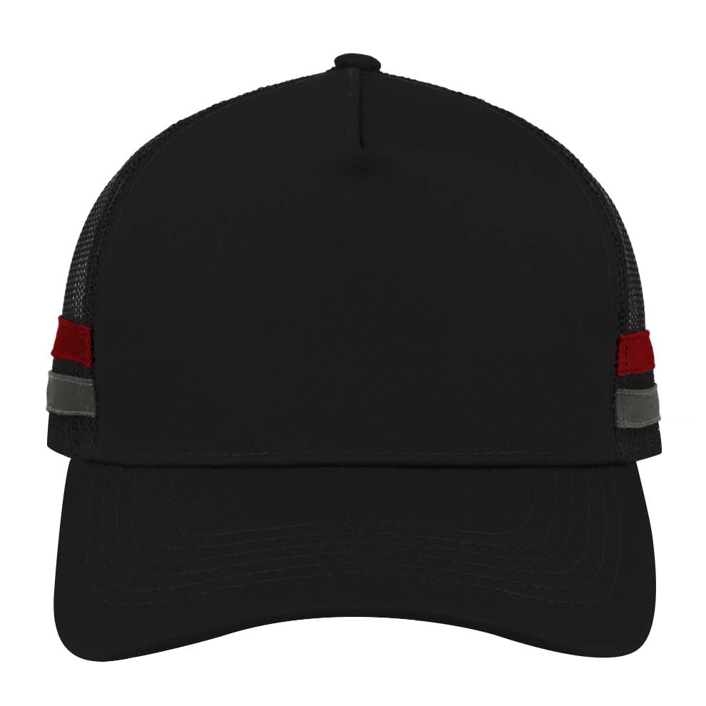 Striped Trucker Cap