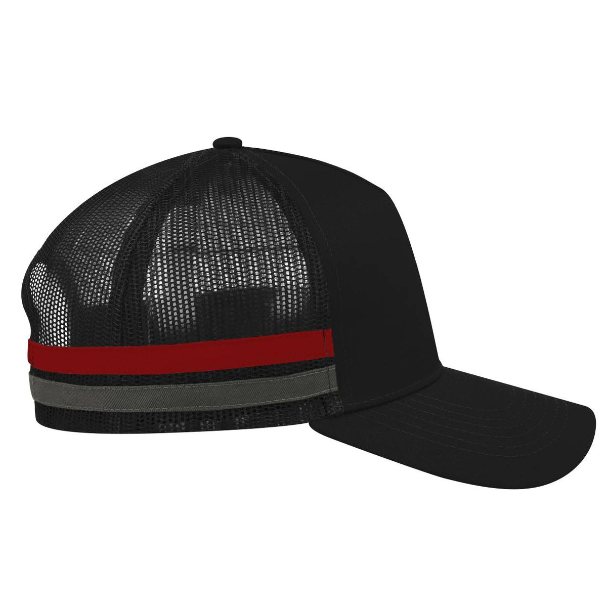 Striped Trucker Cap