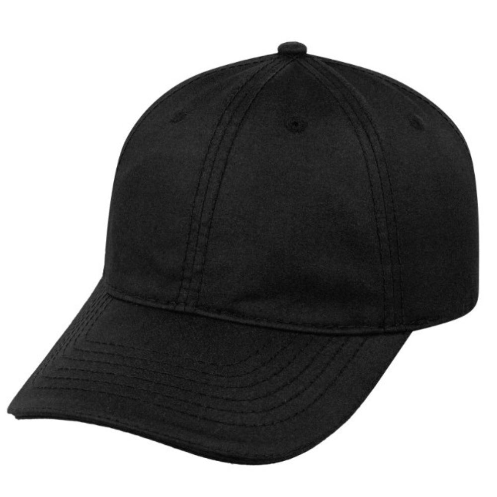 Washed Oil Skin 6P Cap