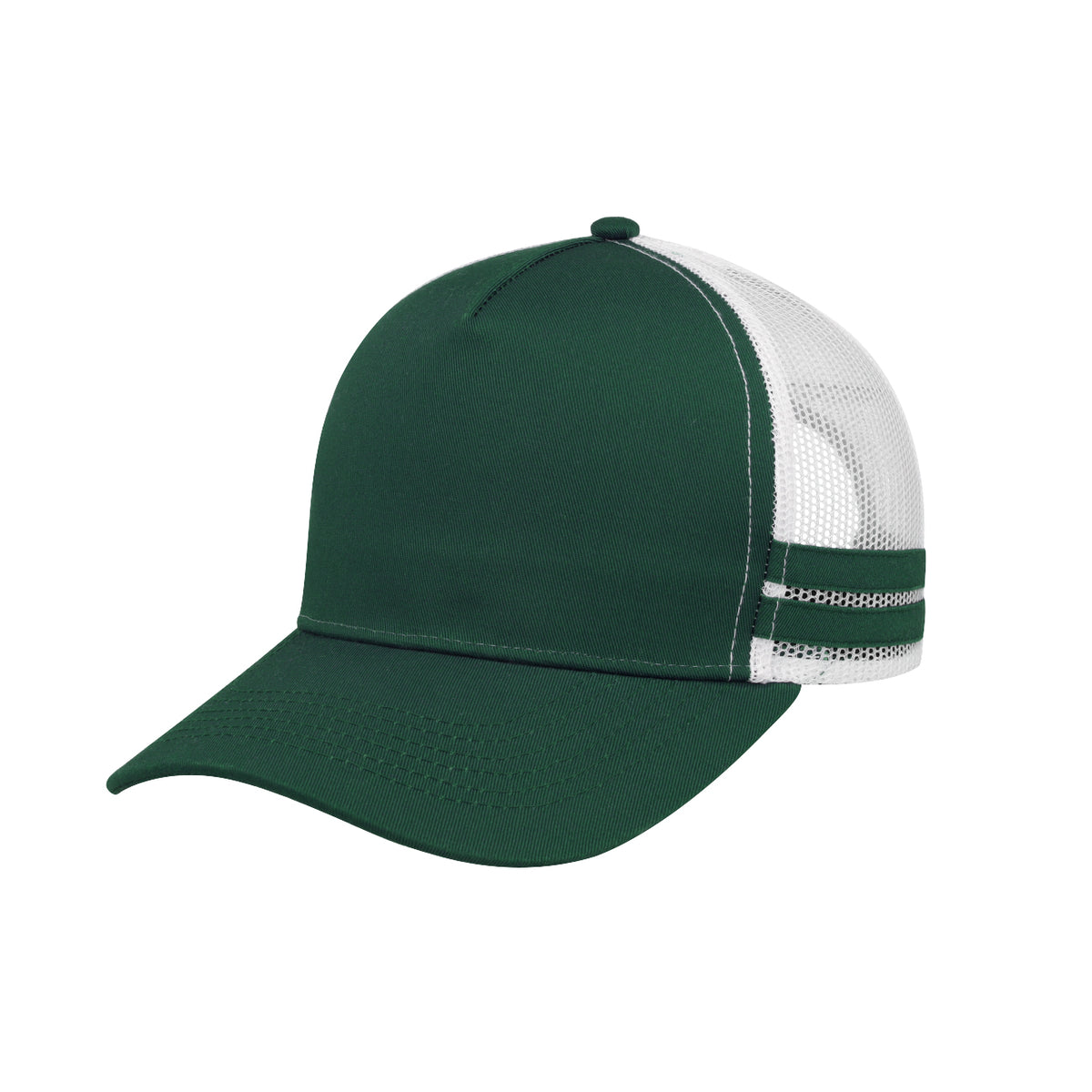 Striped Trucker Cap