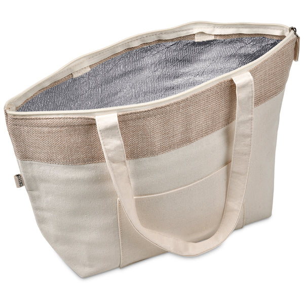 Okiyo Arshi Cotton & Jute 12 Can Lunch Cooler
