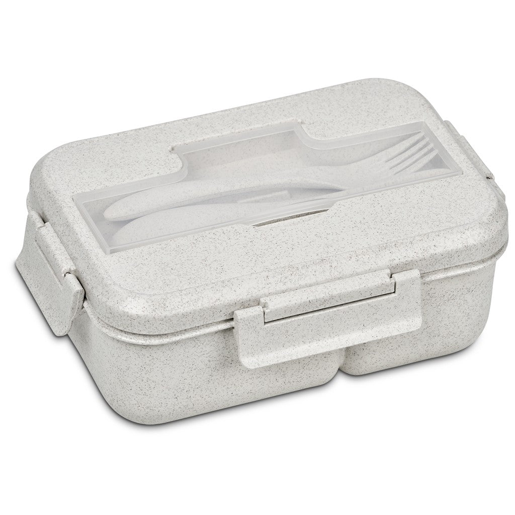 Okiyo Ranchi Wheat Straw Lunch Box Set Natural