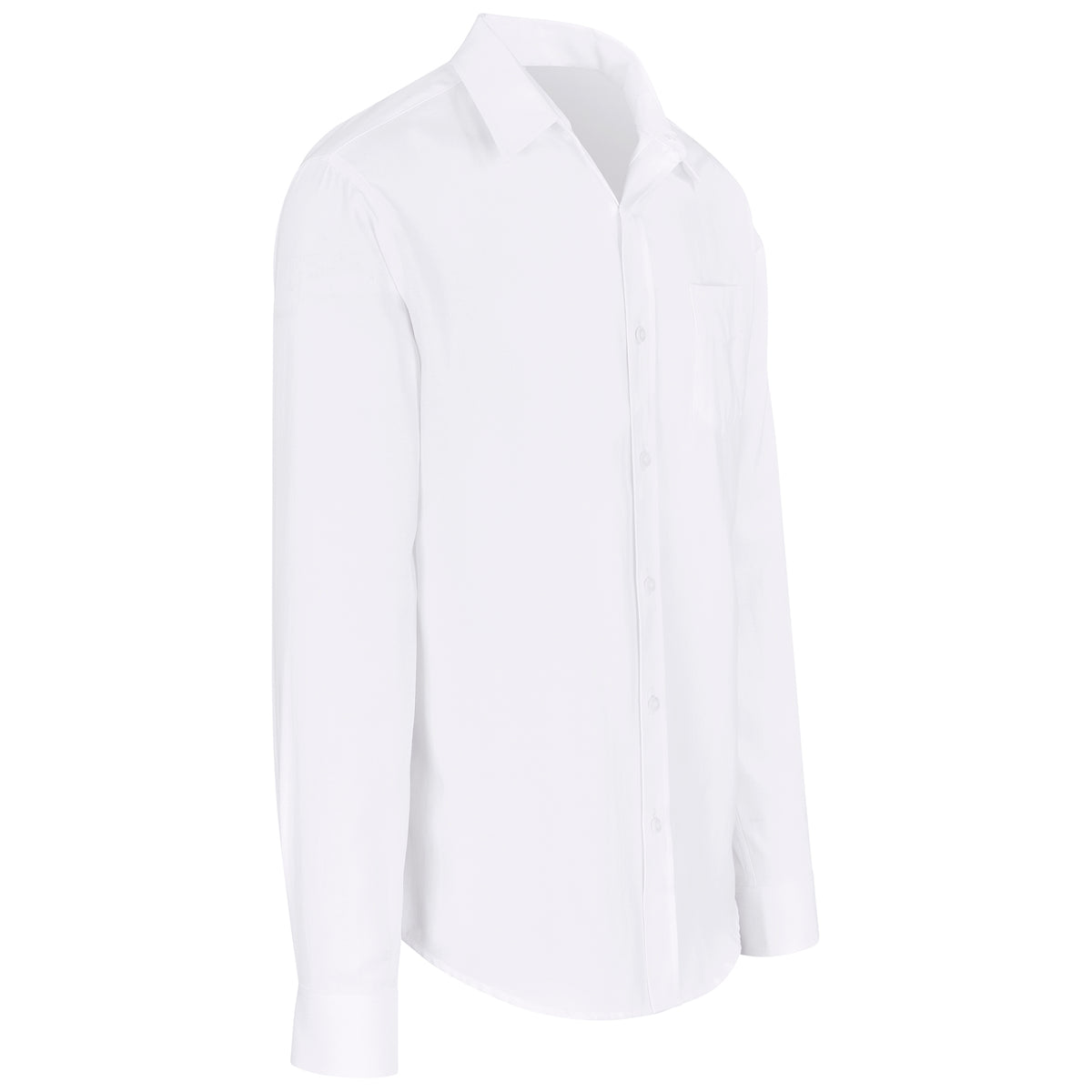 Mens Long Sleeve Oxford Shirt