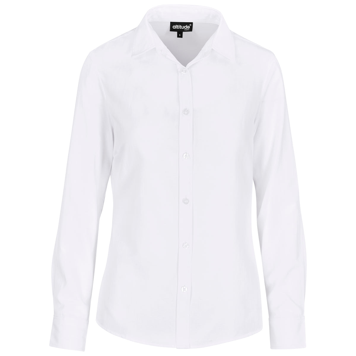 Ladies Long Sleeve Oxford Shirt