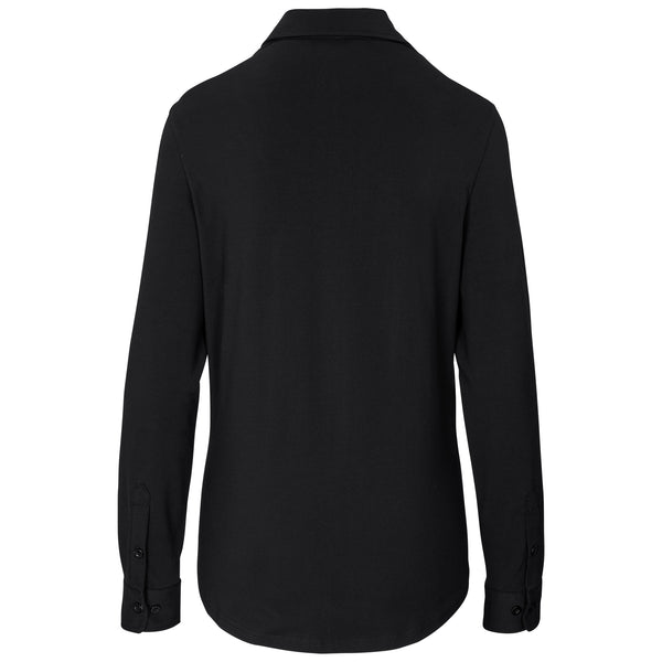 Ladies Long Sleeve Alex Varga Cronus Knitted Shirt