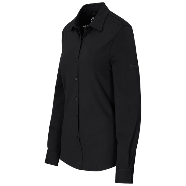 Ladies Long Sleeve Alex Varga Cronus Knitted Shirt