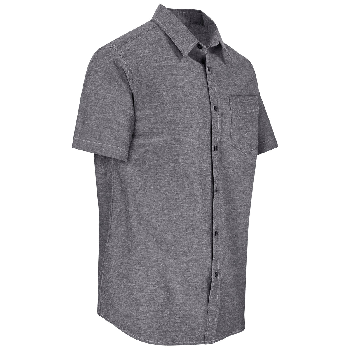 Mens Short Sleeve Oxford Shirt