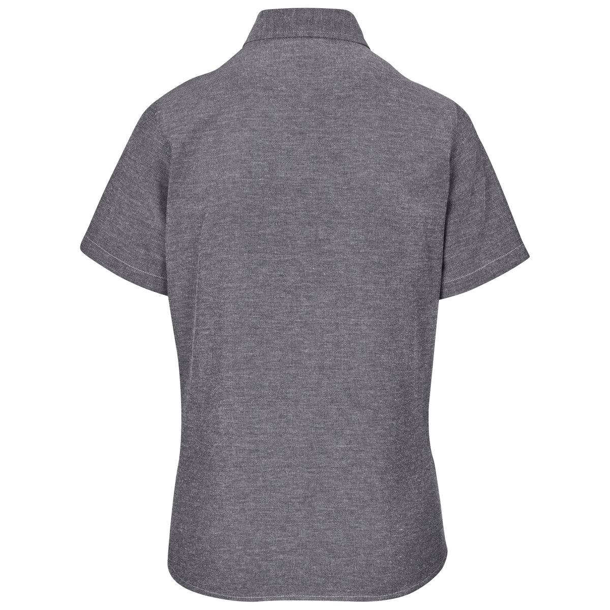 Ladies Short Sleeve Oxford Shirt