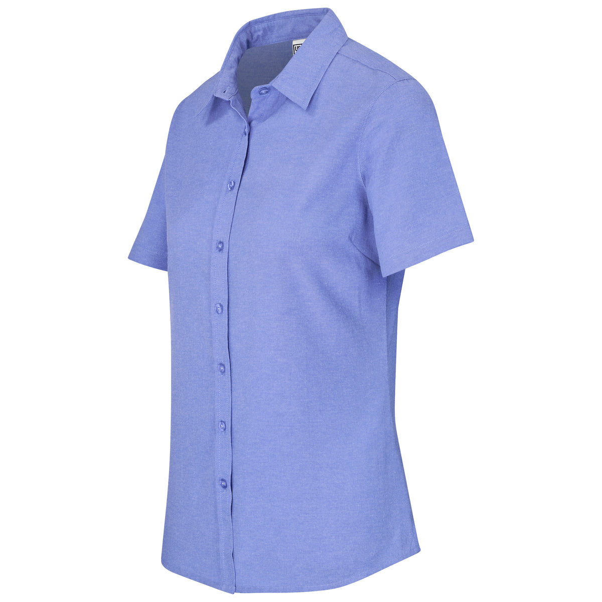 Ladies Short Sleeve Oxford Shirt