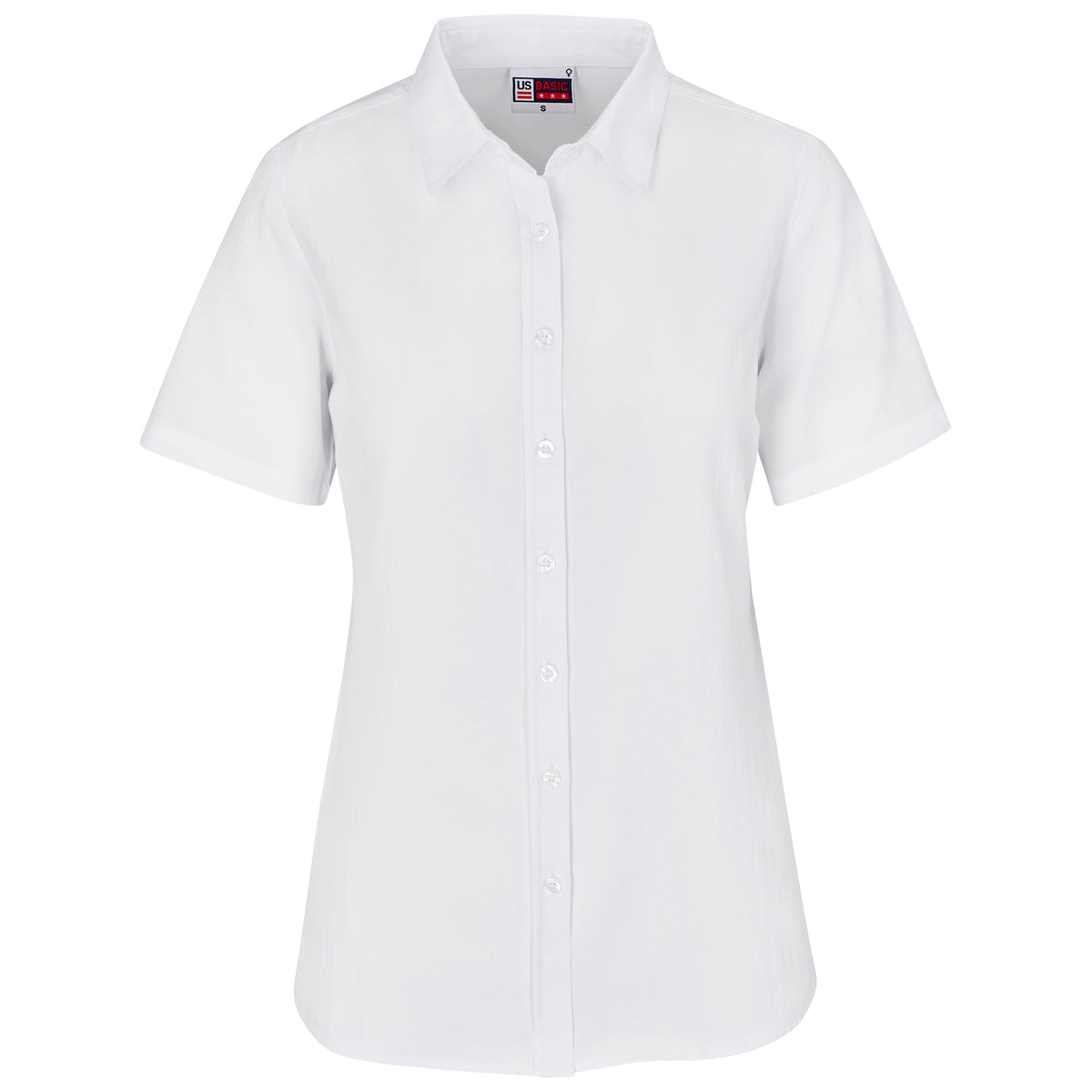 Ladies Short Sleeve Oxford Shirt