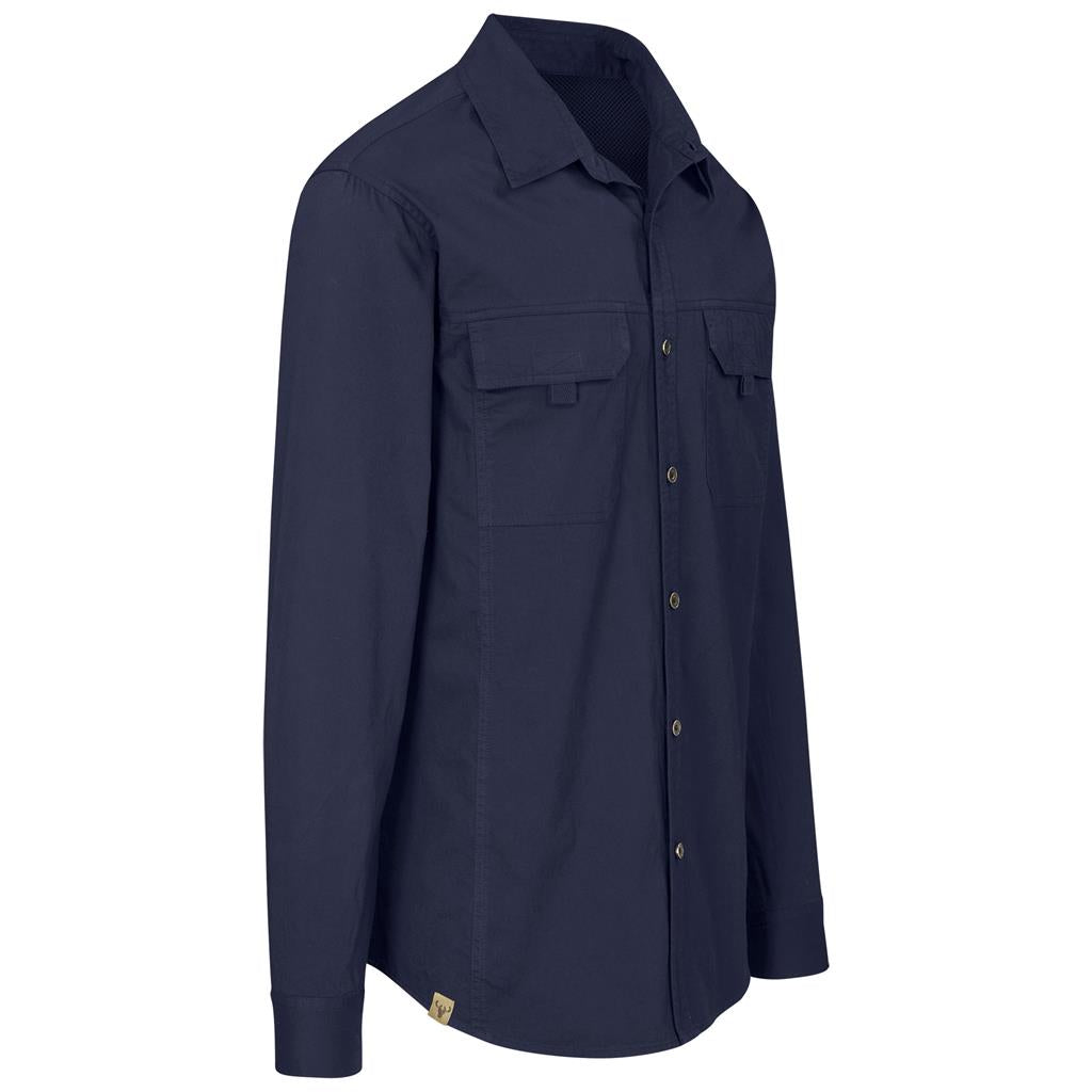 Mens Long Sleeve Mawenzi Twill Shirt