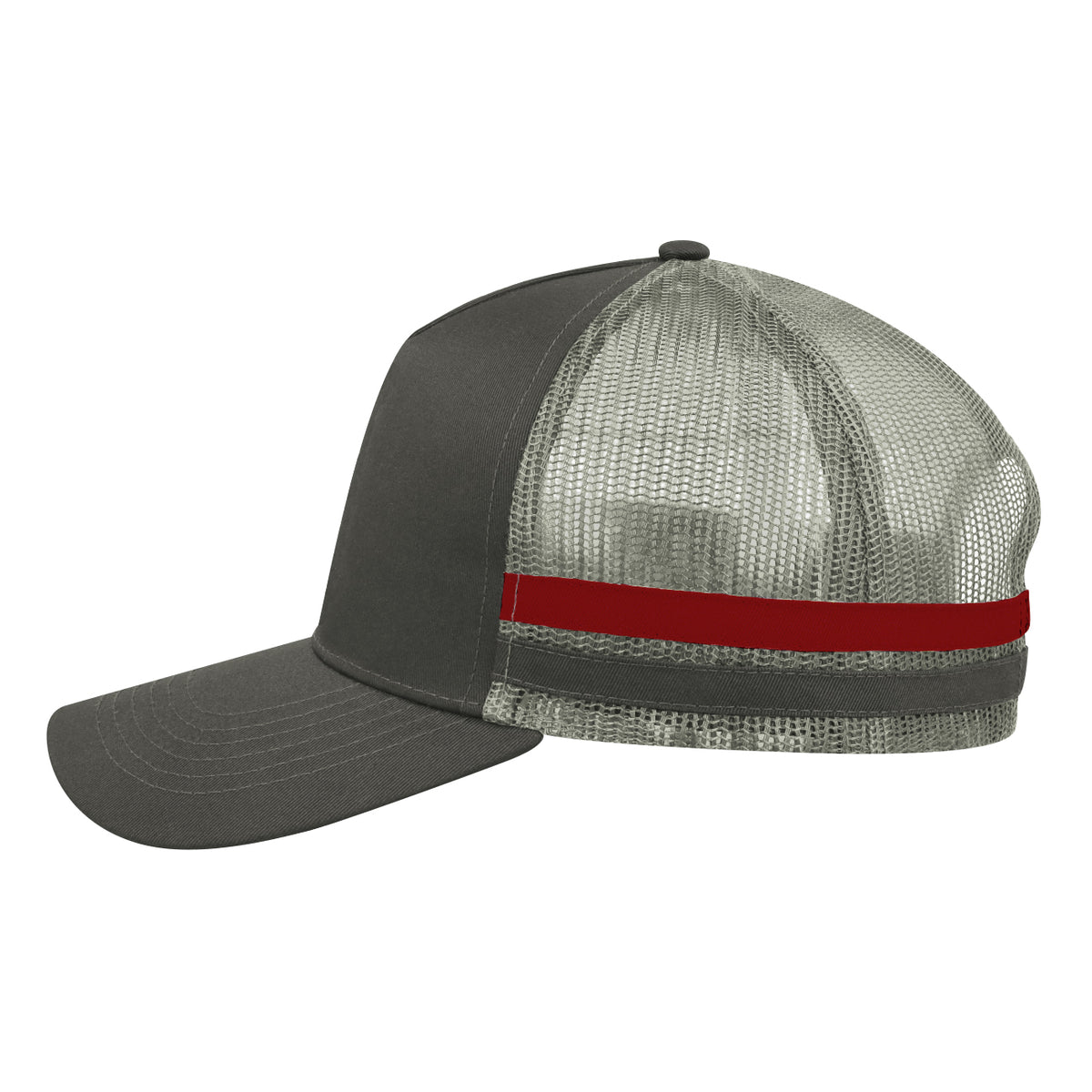 Striped Trucker Cap