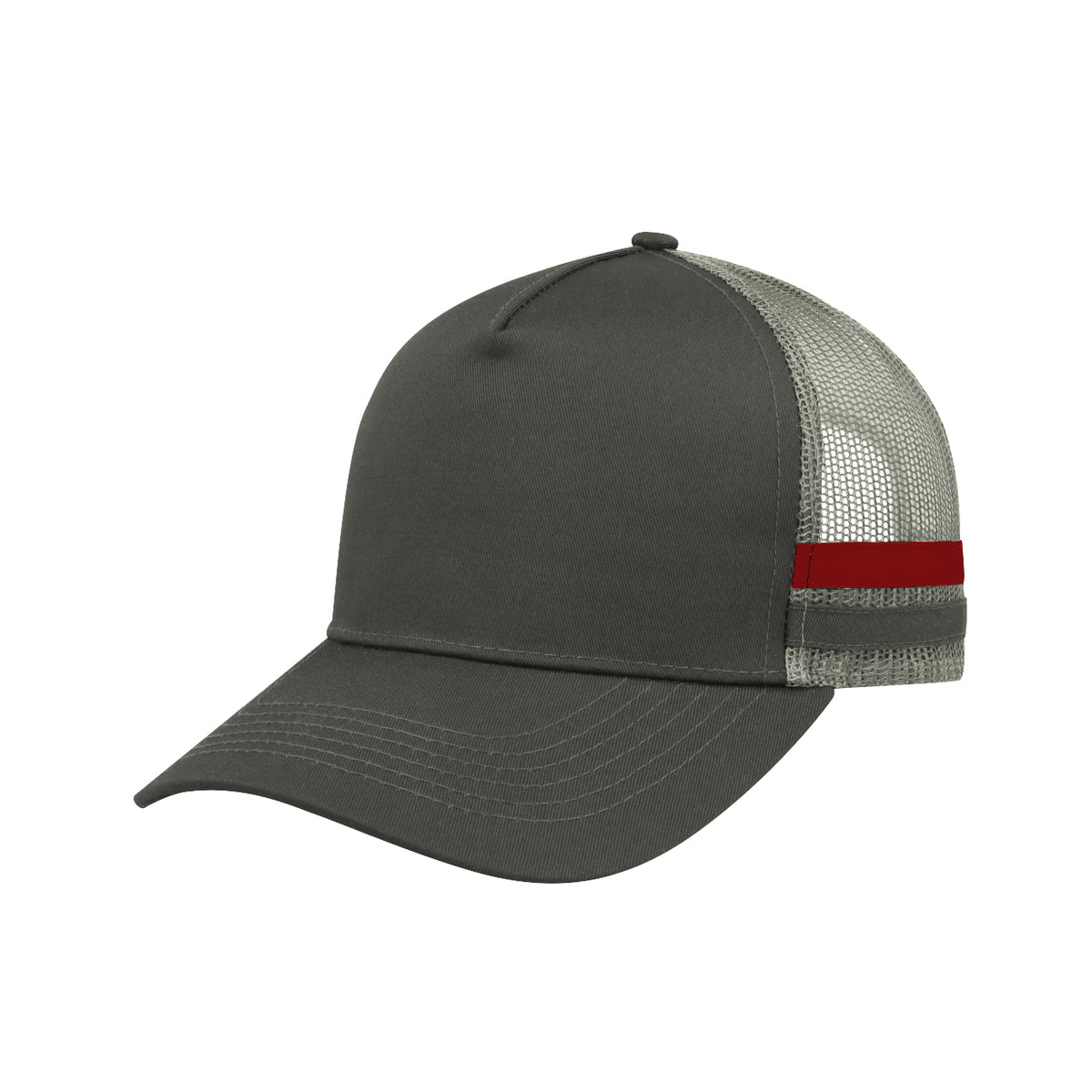 Striped Trucker Cap