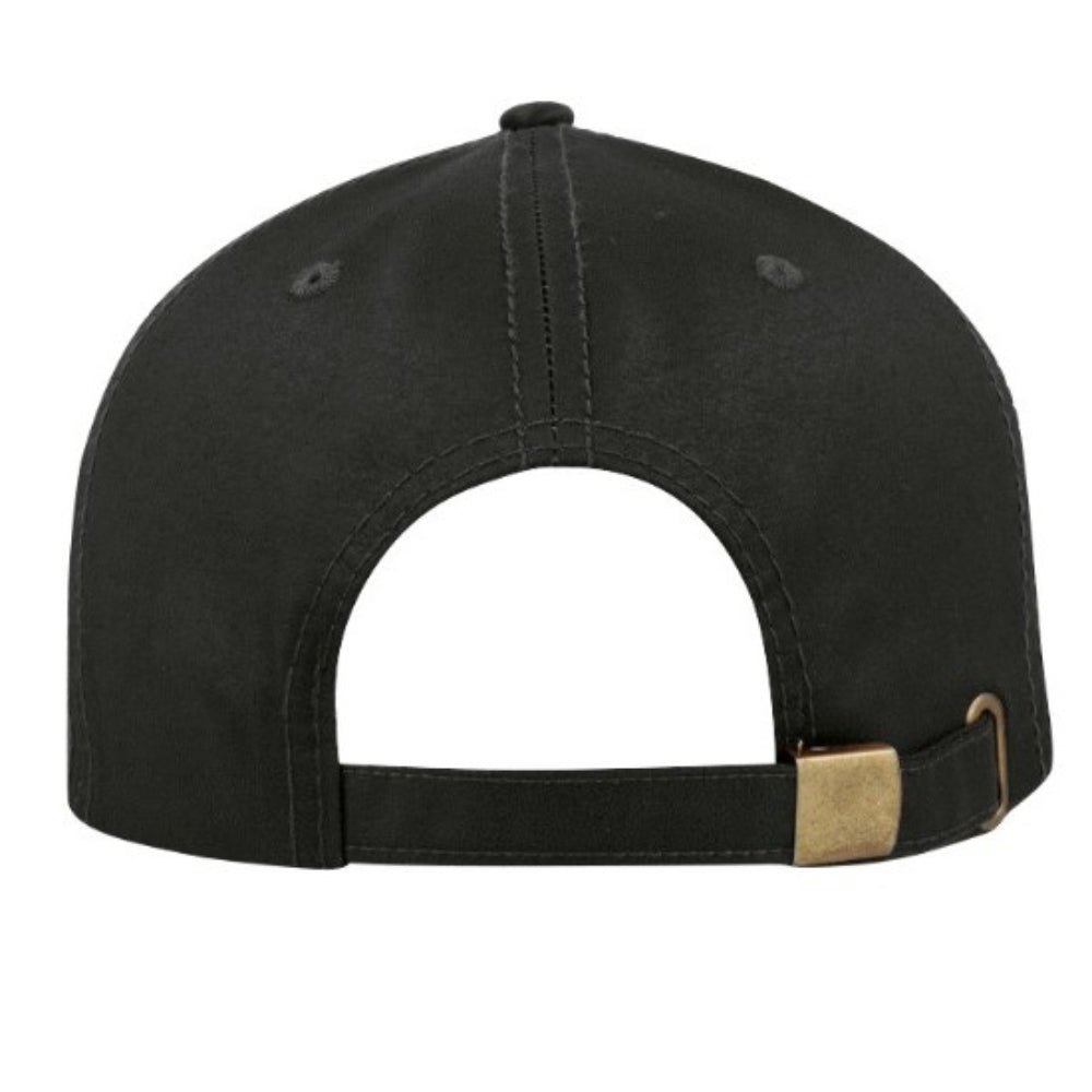 Washed Oil Skin 6P Cap