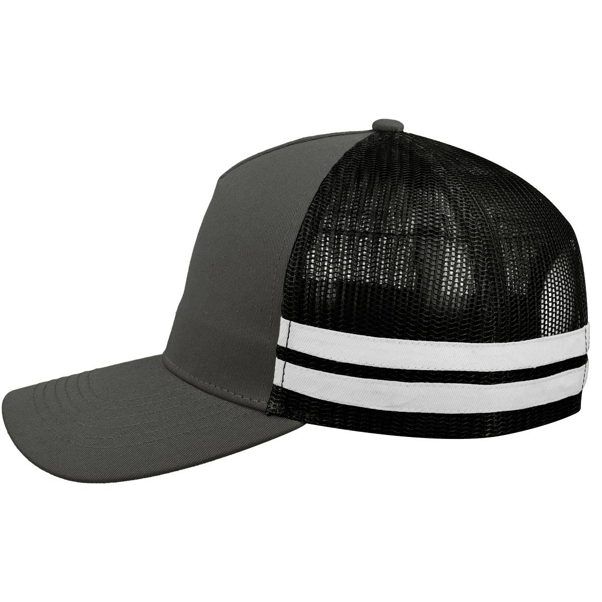 Striped Trucker Cap