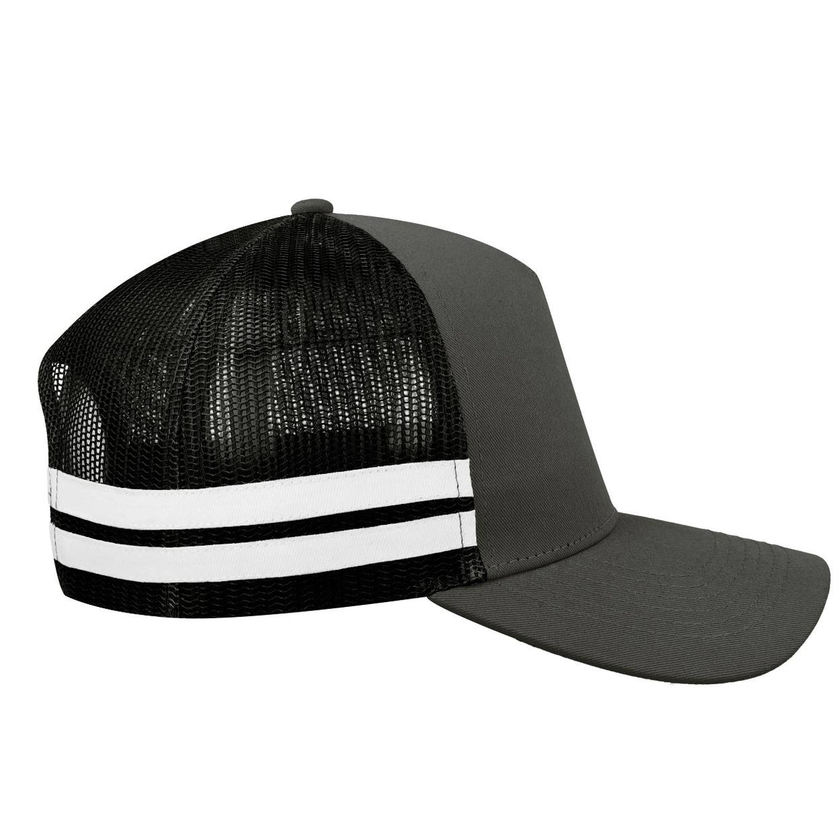 Striped Trucker Cap