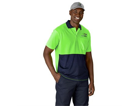 Inspector Two-Tone Hi-Viz Golf Shirt
