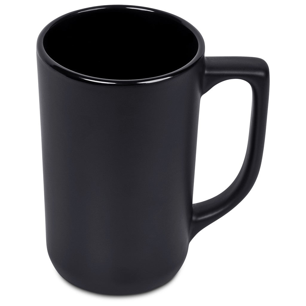 Alex Varga Marcella Ceramic Coffee Mug – 540ml - Black