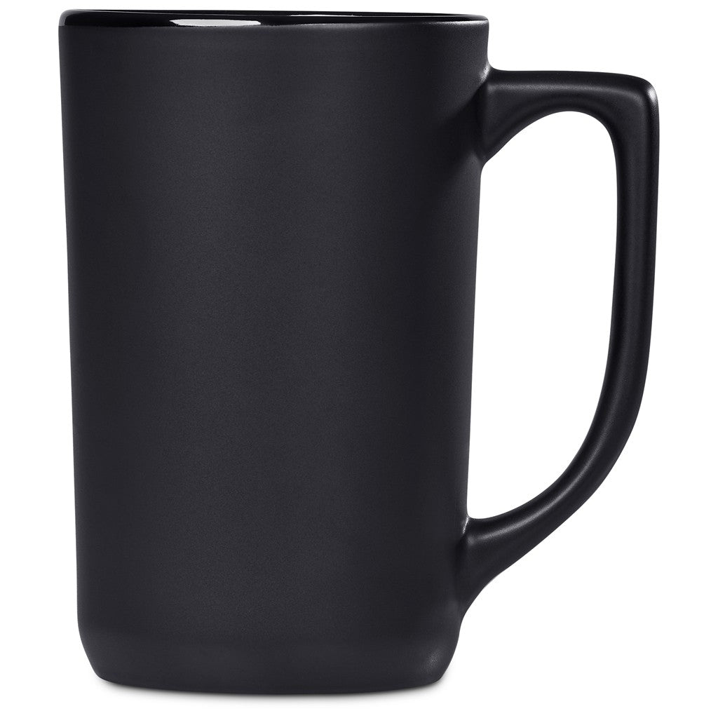 Alex Varga Marcella Ceramic Coffee Mug – 540ml - Black
